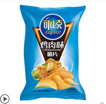 【百汇到家】可比克鸡肉味薯片60g 商品图0