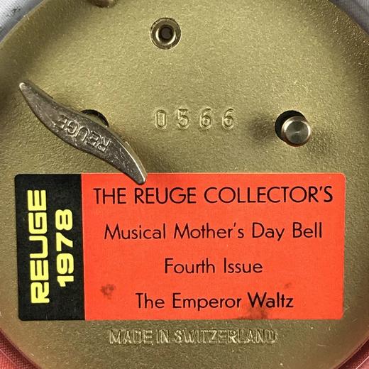 1978年REUGE母亲节限量款铃铛机械八音盒 实物见视频 商品图5