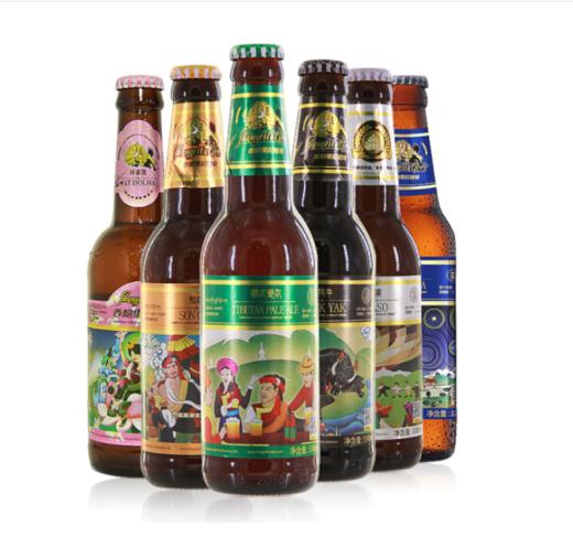 香格里拉精酿青稞啤酒混合装6瓶 商品图0