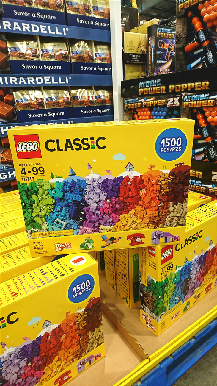 lego/乐高 10717 创意特大盒颗粒拼砌组合 1500颗