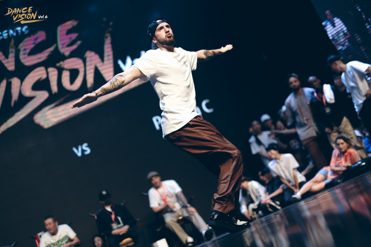 dance vision vol.6 popping battle 纪念t恤