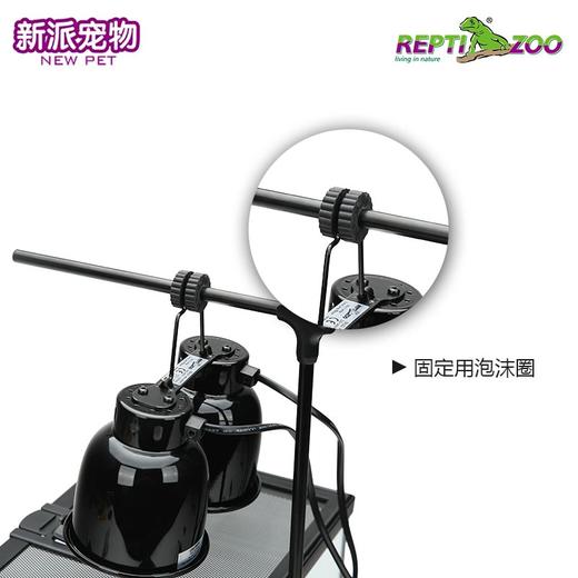 REPTIZOO爬虫灯罩支架可贴支架固定支架爬虫缸支架3M胶灯罩架-分销 商品图4