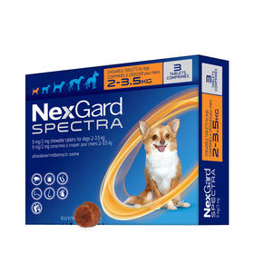 超可信 体内外驱虫药XS (2-3.5kg犬用)