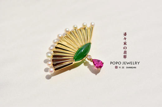 原创│祝仪扇，一款仪式感爆棚的胸针 商品图2