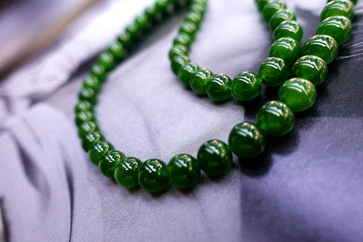 俄罗斯翠玉整圈珠链 商品图3