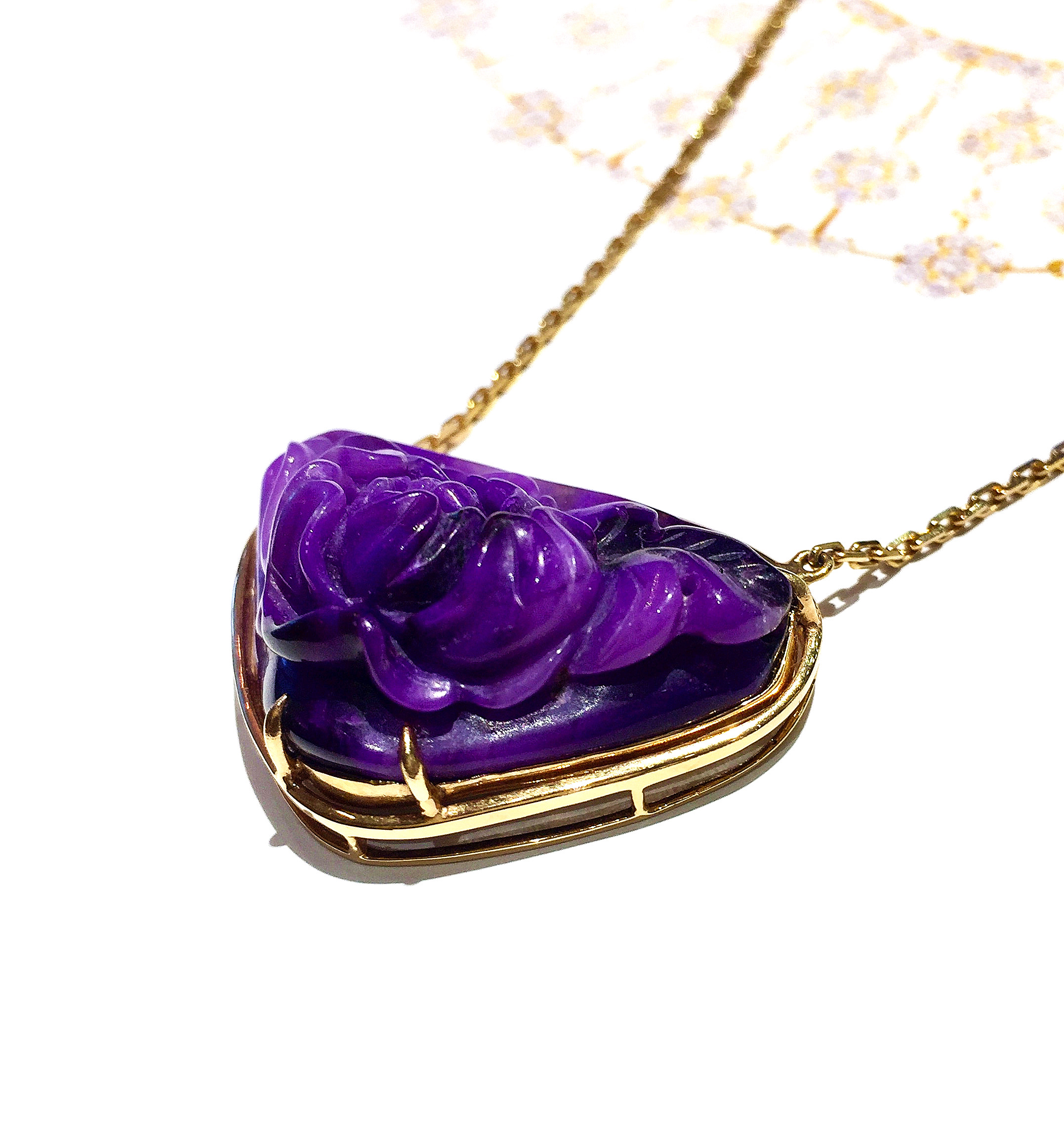 舒俱来立体雕刻吊坠