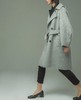 【必入单品】浅灰人字纹羊毛大衣 商品缩略图0