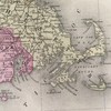 约1860年 曼彻斯特与罗德岛 纽约与新泽西 老地图（双面） 商品缩略图2