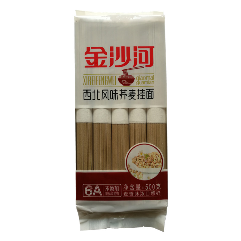 金沙河荞麦挂面500g