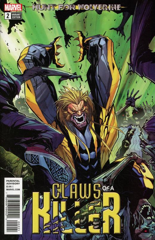 寻找金刚狼 杀戮之爪 支线 Hunt For Wolverine Claws Of Killer（2018）变体 商品图3