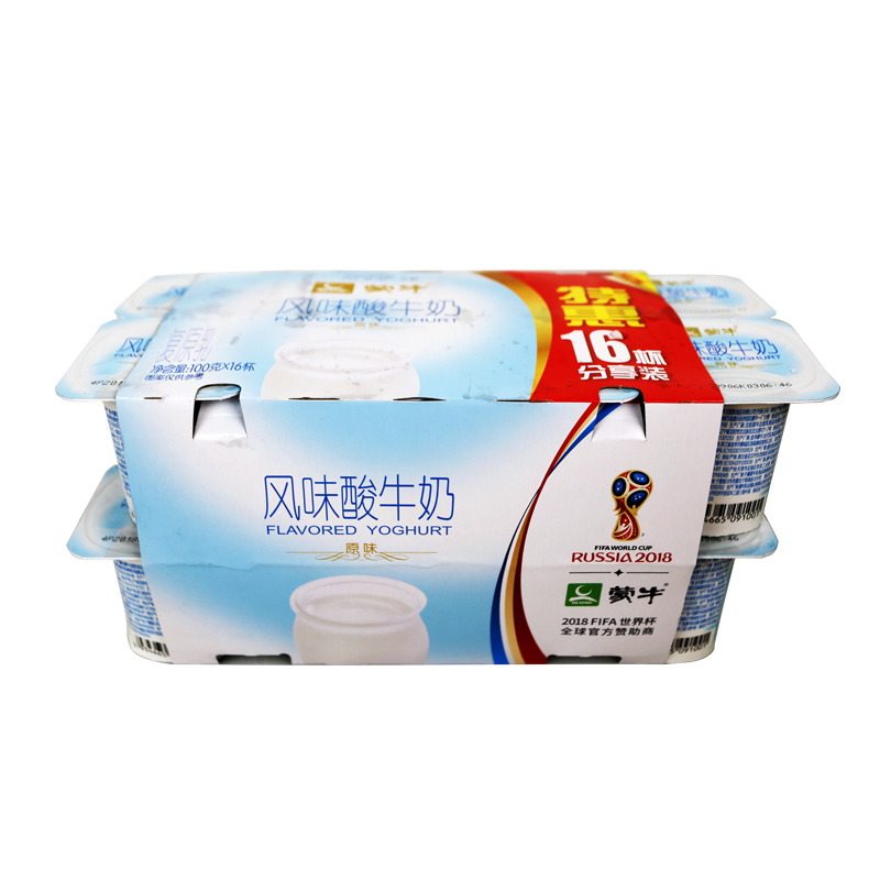 蒙牛100g*16原味酸牛奶