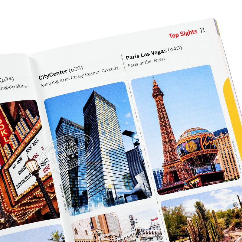 中商原版洛杉矶旅游手册第5版英文原版pocketlosangeles5e
