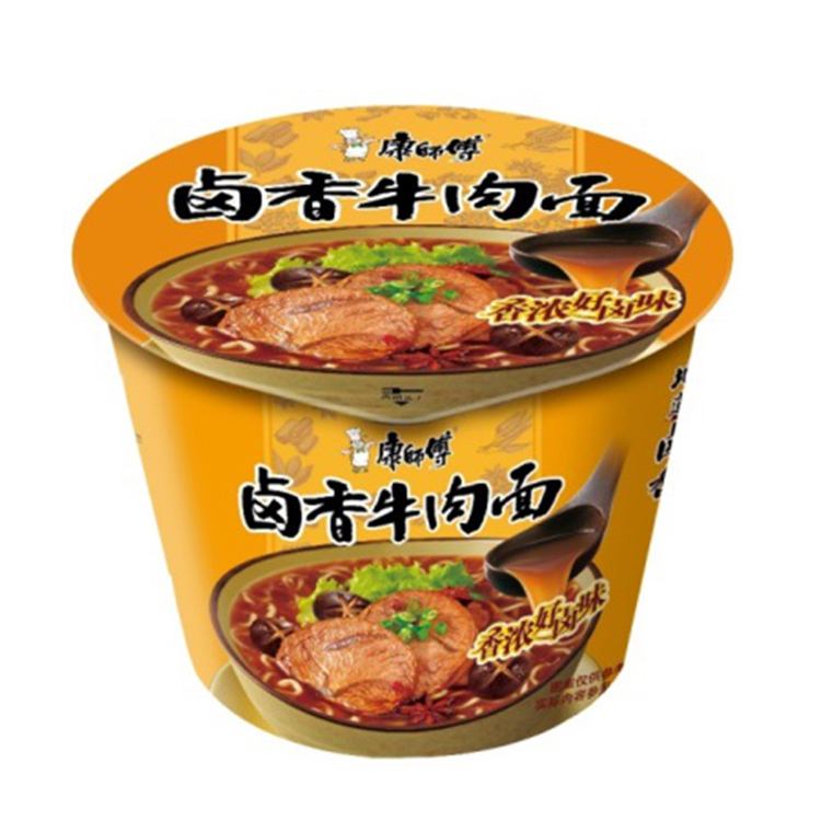 康师傅卤香牛肉面