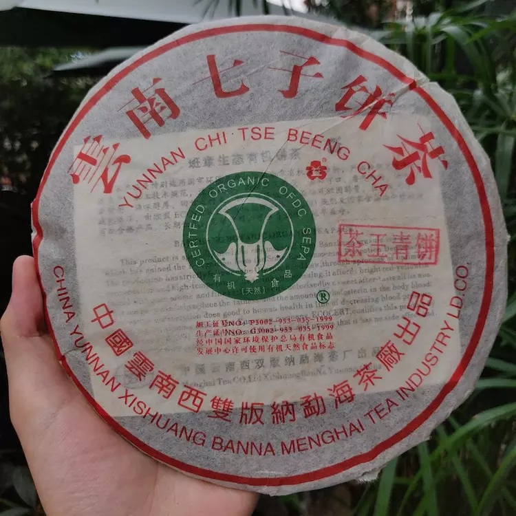 【老客回馈第183期】勐海茶厂出品,何氏家族配方青饼,大白菜茶王青饼!