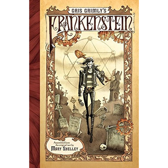 grimly,placental 【中商原版】gris grimlys版科学怪人 gris grimlys frankenstein