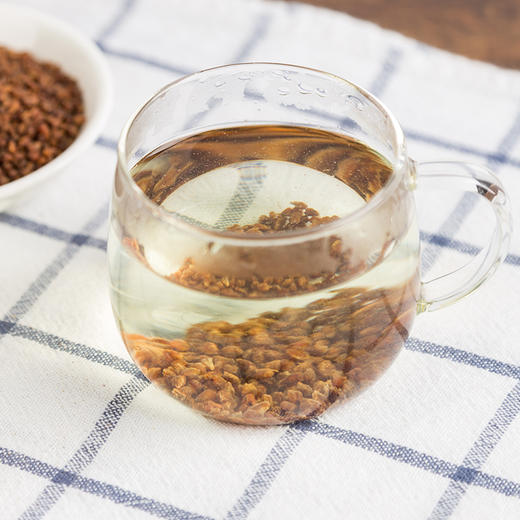 粮药 黑苦荞茶 四川凉山全颗粒胚芽苦芥茶 荞麦茶 可搭配大麦茶叶 包邮 商品图5