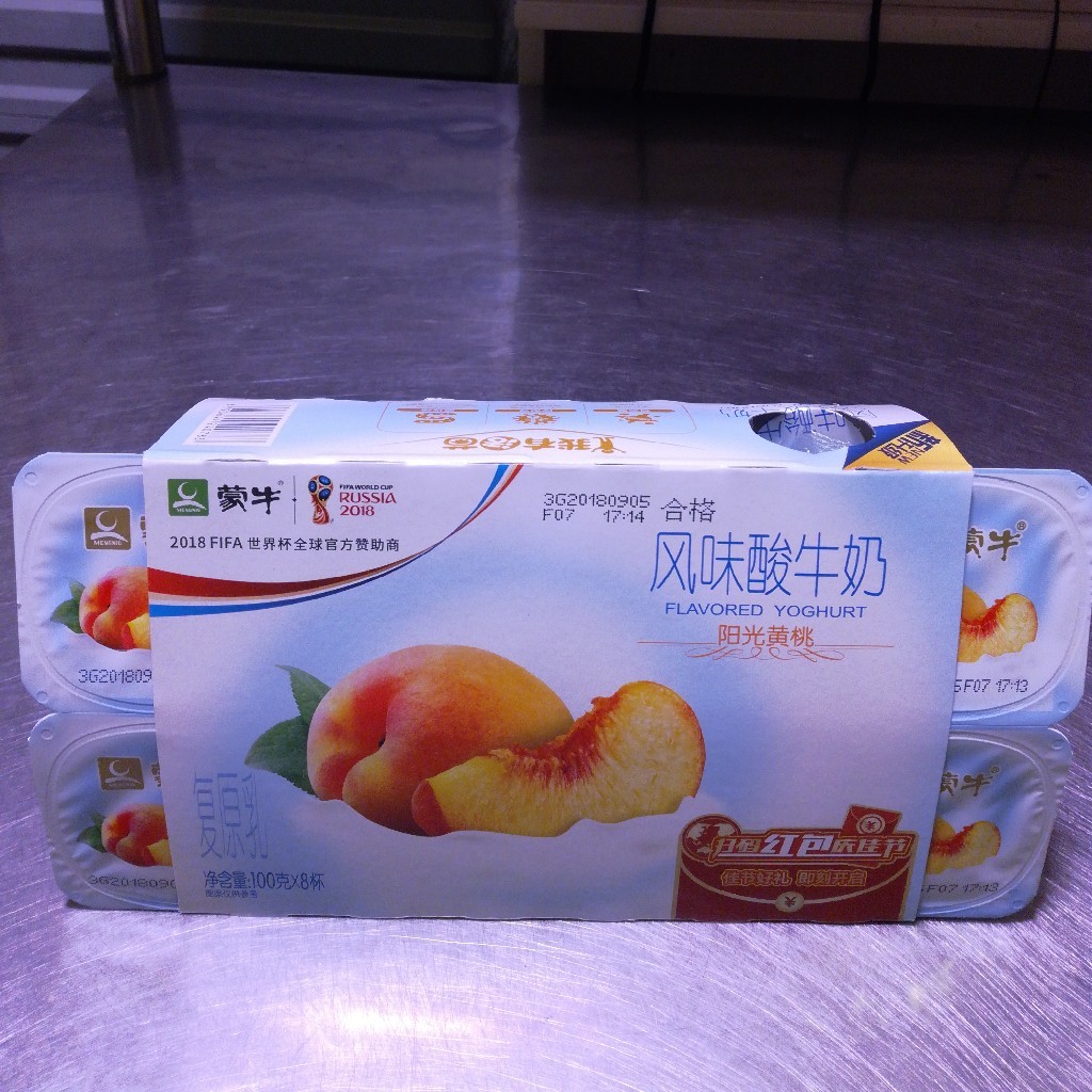 蒙牛黄桃