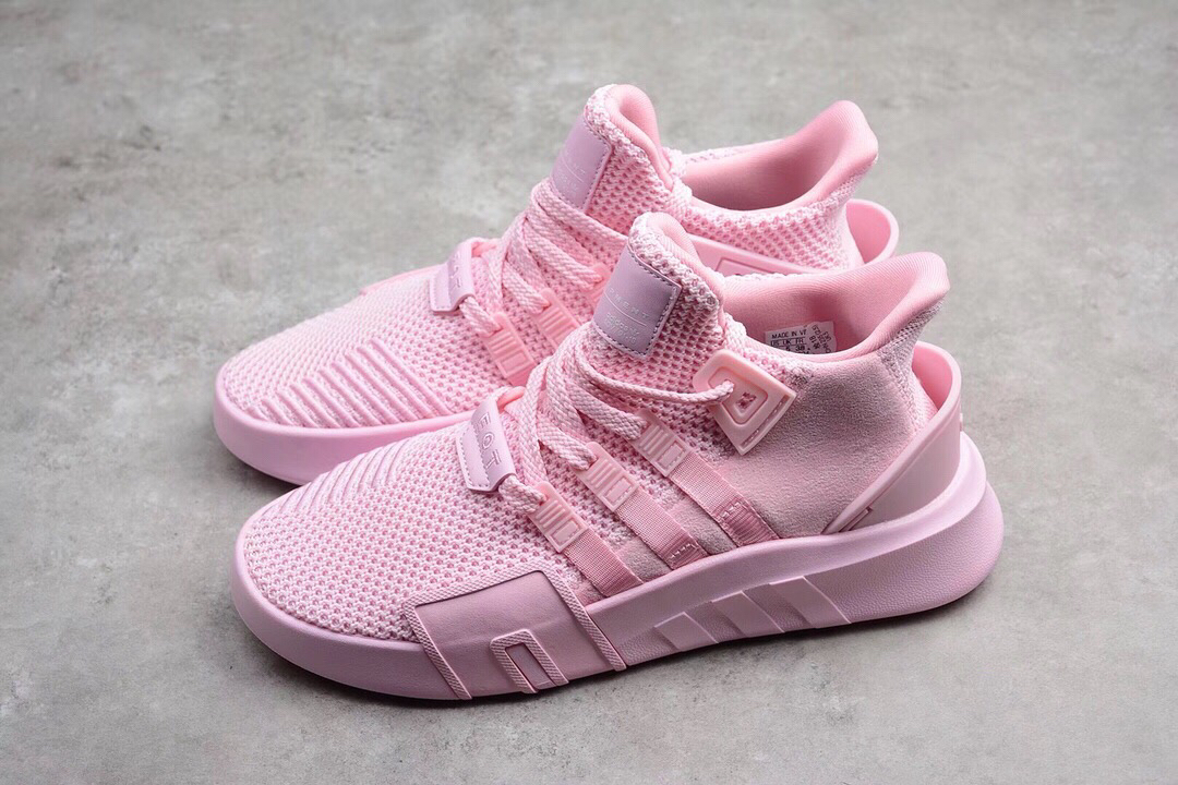 运动鞋【adidas eqt bask adv 】女款粉色鞋