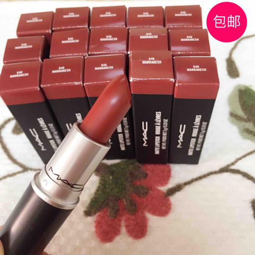 【送礼推荐】mac口红魅可子弹头唇膏 热门色小辣椒chili 牛血红dubonnet 商品图2