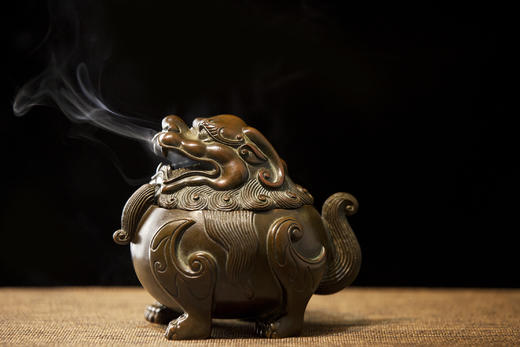 瑞兽狻猊熏香炉 商品图1