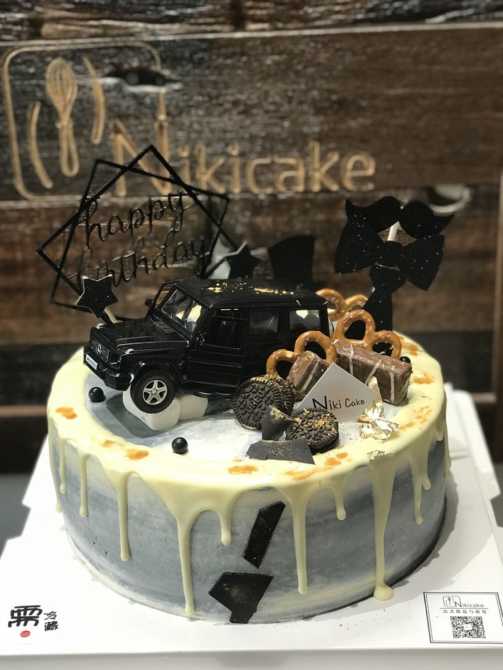 越野车男士生日蛋糕