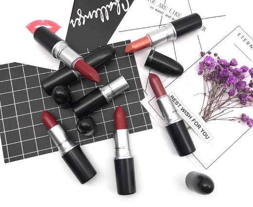 【送礼推荐】mac口红魅可子弹头唇膏 热门色小辣椒chili 牛血红dubonnet 商品图1