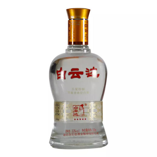 白云边 白酒 五星陈酿 浓酱兼香型 53度500ml×6瓶 整箱装 商品图2