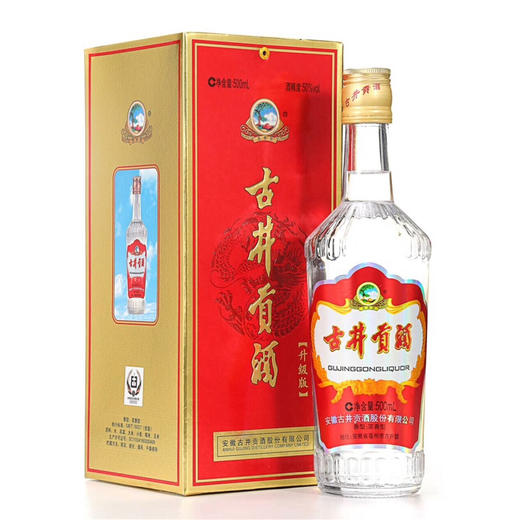 古井贡酒50度500mL浓香型白酒国产安徽白酒礼盒装喜婚宴白酒 商品图0