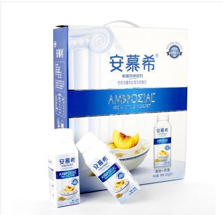 【百汇到家】伊利安慕希风味酸奶黄桃+燕麦200g 商品图0