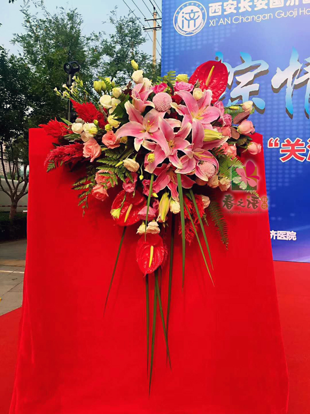 下垂式演讲台花