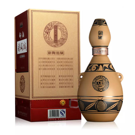 仰韶酒彩陶坊人和白酒 46度450ml陶香型白酒 6瓶整箱 商品图3