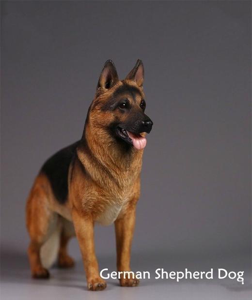 德国牧羊犬1:6仿真模型 商品图2