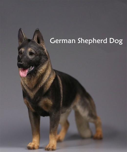 德国牧羊犬1:6仿真模型 商品图1