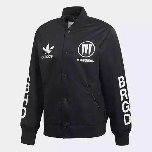 阿娣首次联名NBHD棒球服暗黑夹克!限量版！管网售价1299元，今天不到1折即可带走！！ 商品图0