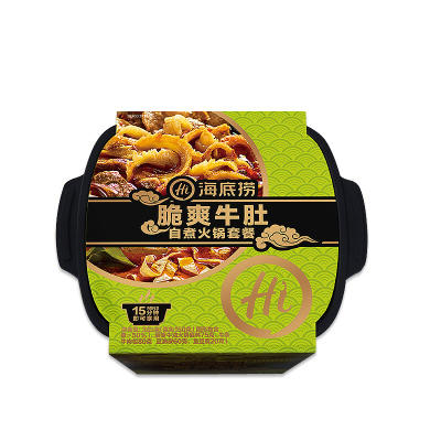 【禁】【脆爽牛肚】海底捞脆爽牛肚自煮火锅385g  自热火锅 商品图3