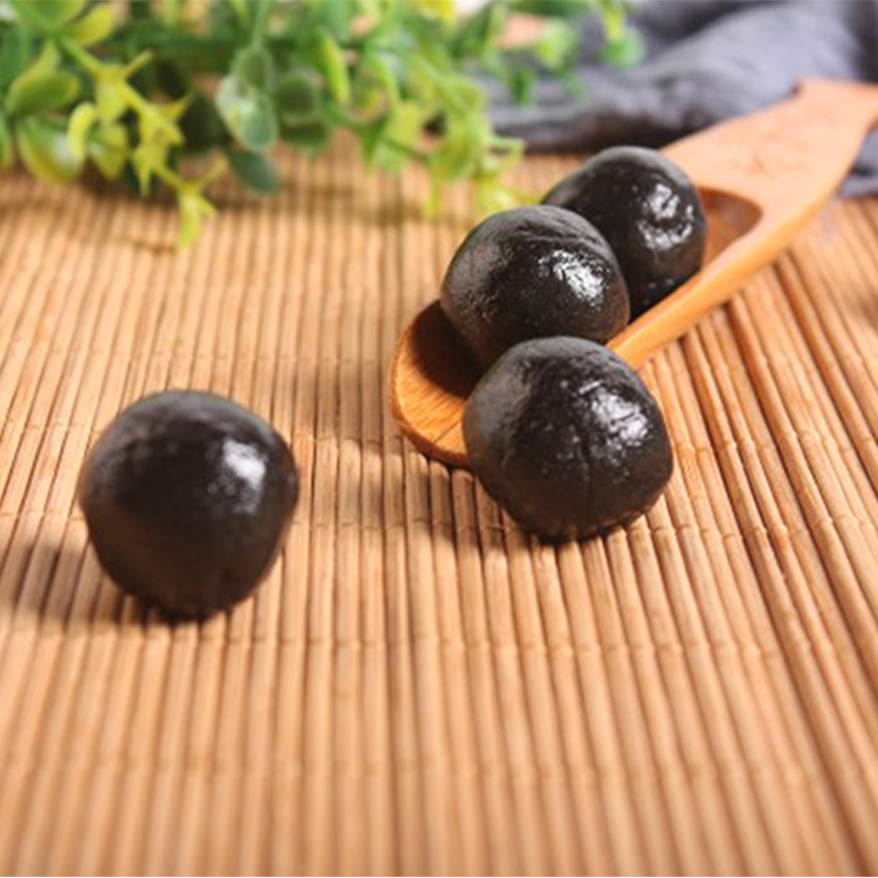纯手工制作黑芝麻丸九蒸九晒黑芝麻食圆 40粒装oem加工支持一件代发