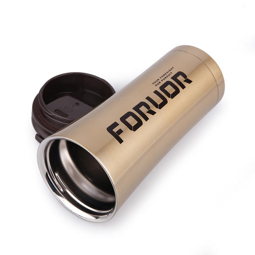 FU-A316 FU金银物语不锈钢真空咖啡杯 商品图2