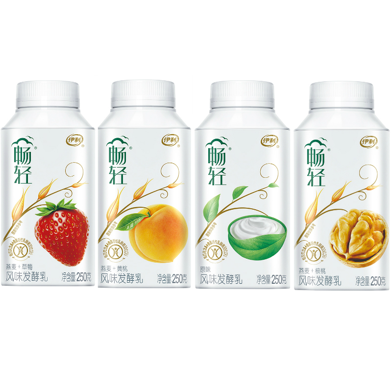 伊利畅轻酸奶250ml*6瓶装口味可选