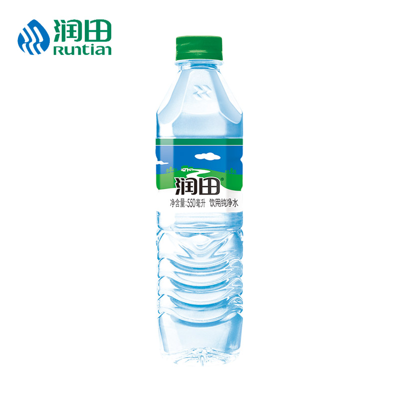 【佰佳惠】江西润田矿泉水550ml*24瓶饮用水纯净水瓶装塑包