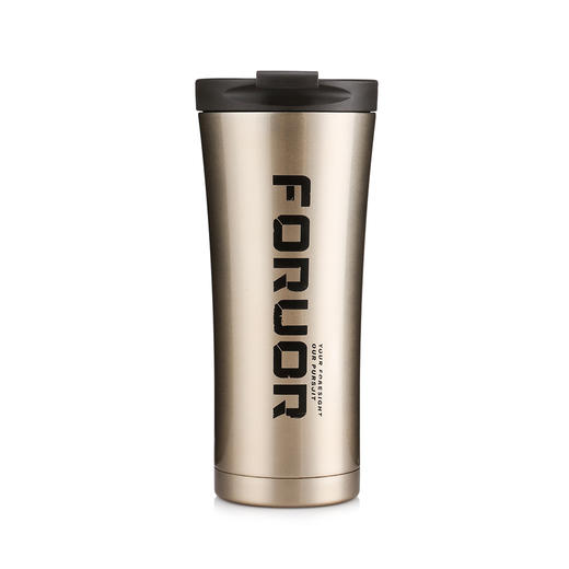 FU-A316 FU金银物语不锈钢真空咖啡杯 商品图0