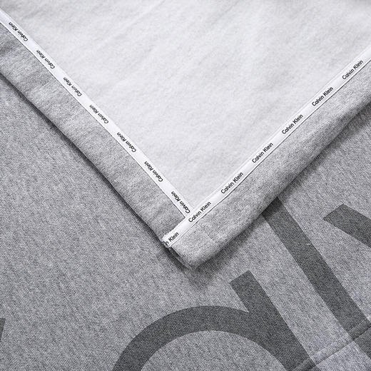 CRT17006  CK BODY THROW 传统素色棉毯（浅灰） 商品图4