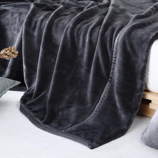 CRT-011 CK简约加厚珊瑚绒毯 商品图1