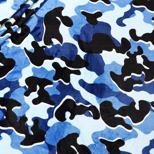 CRT17003 CRT17004  CK CAMOFLAGE 迷彩毯（蓝） 商品图4