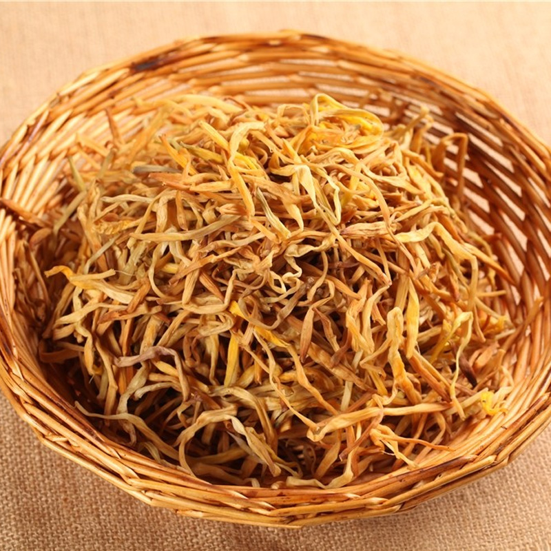 【珍佰粮】珍心系列-黄花菜220g南北干货 金针菜 干菜