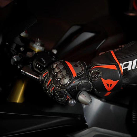 DAINESE/丹尼斯 FULL METAL 6 新款钛合金摩托车竞技长款手套 商品图2