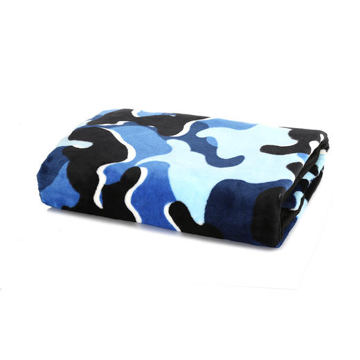 CRT17003 CRT17004  CK CAMOFLAGE 迷彩毯（蓝） 商品图7