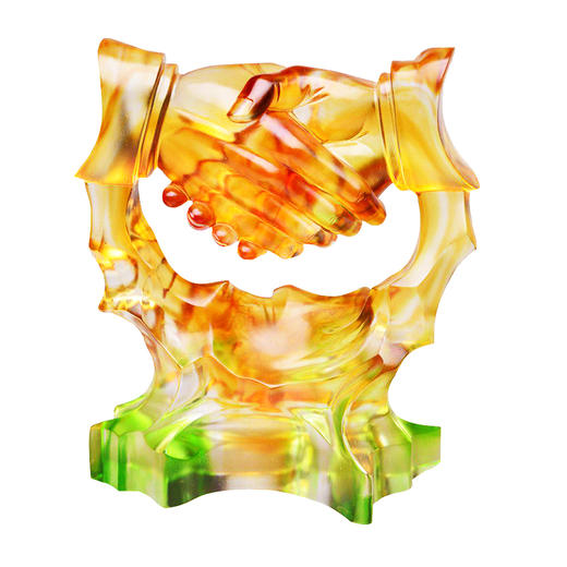 琉璃摆件 合作共赢 商务馈赠 商品图0