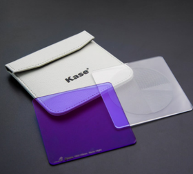 Kase卡色 K100 夜神套装 金刚狼抗光害滤镜+星空对焦镜 夜景拍摄