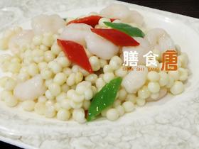 鸡头米炒太湖虾仁