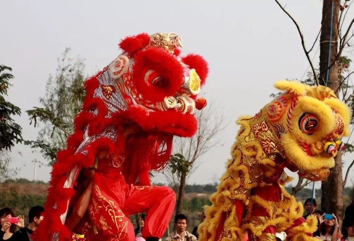 中华传统舞狮